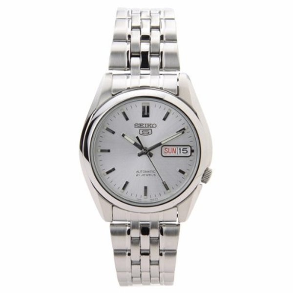 seiko 5 silver