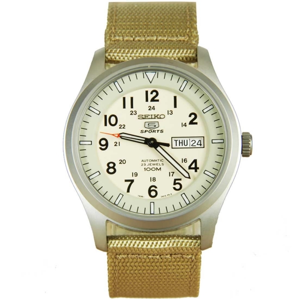 seiko 5 khaki
