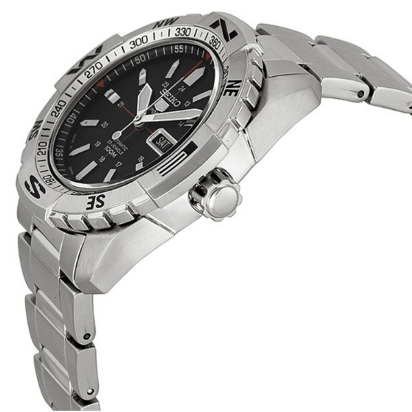seiko automatic 23 jewels black