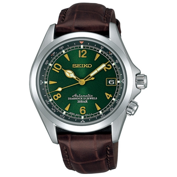 SEIKO SARB017 Mechanical Alpinist Automatic Men's Leather Watch