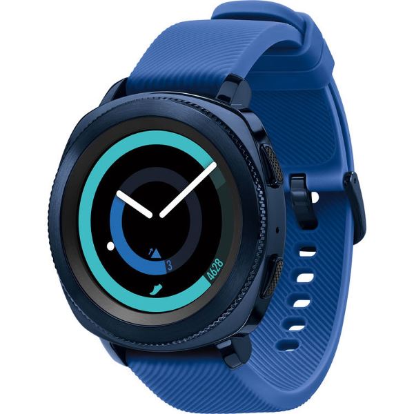 Samsung SMR600 Gear Sport Bluetooth Fitness Heart Rate Swimmer Watch  Blue  eBay