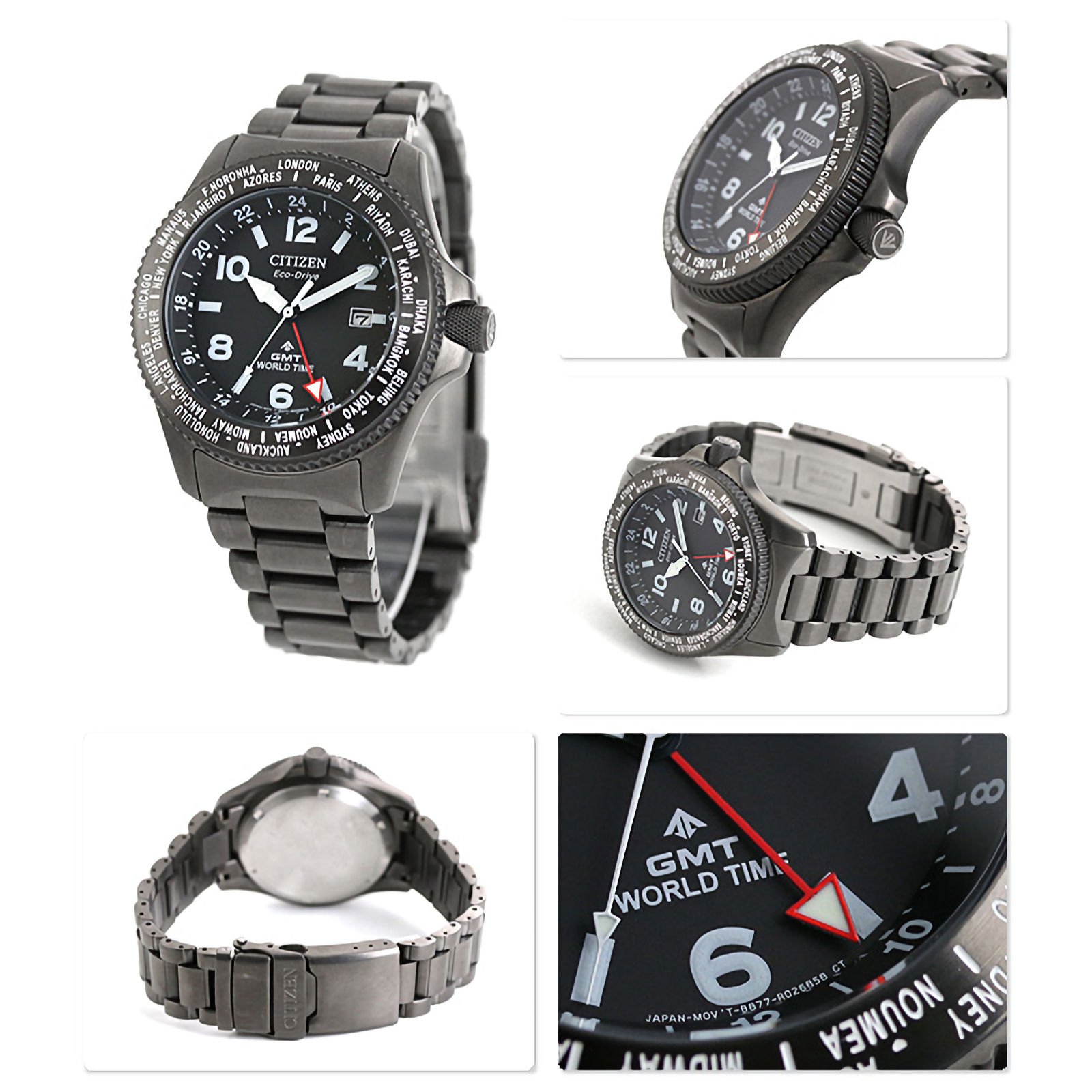 citizen eco drive gmt world time