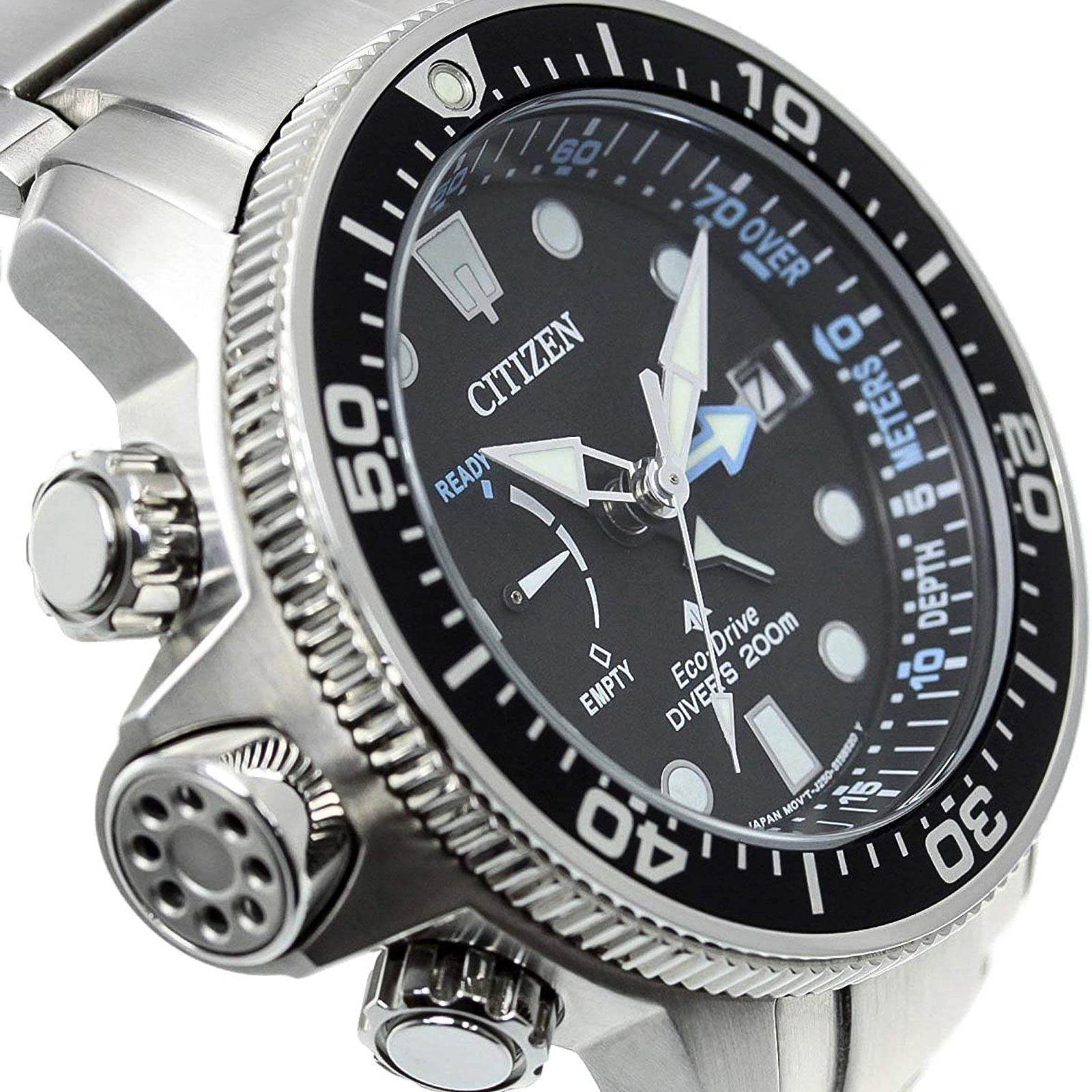 citizen dive watch with depth gauge