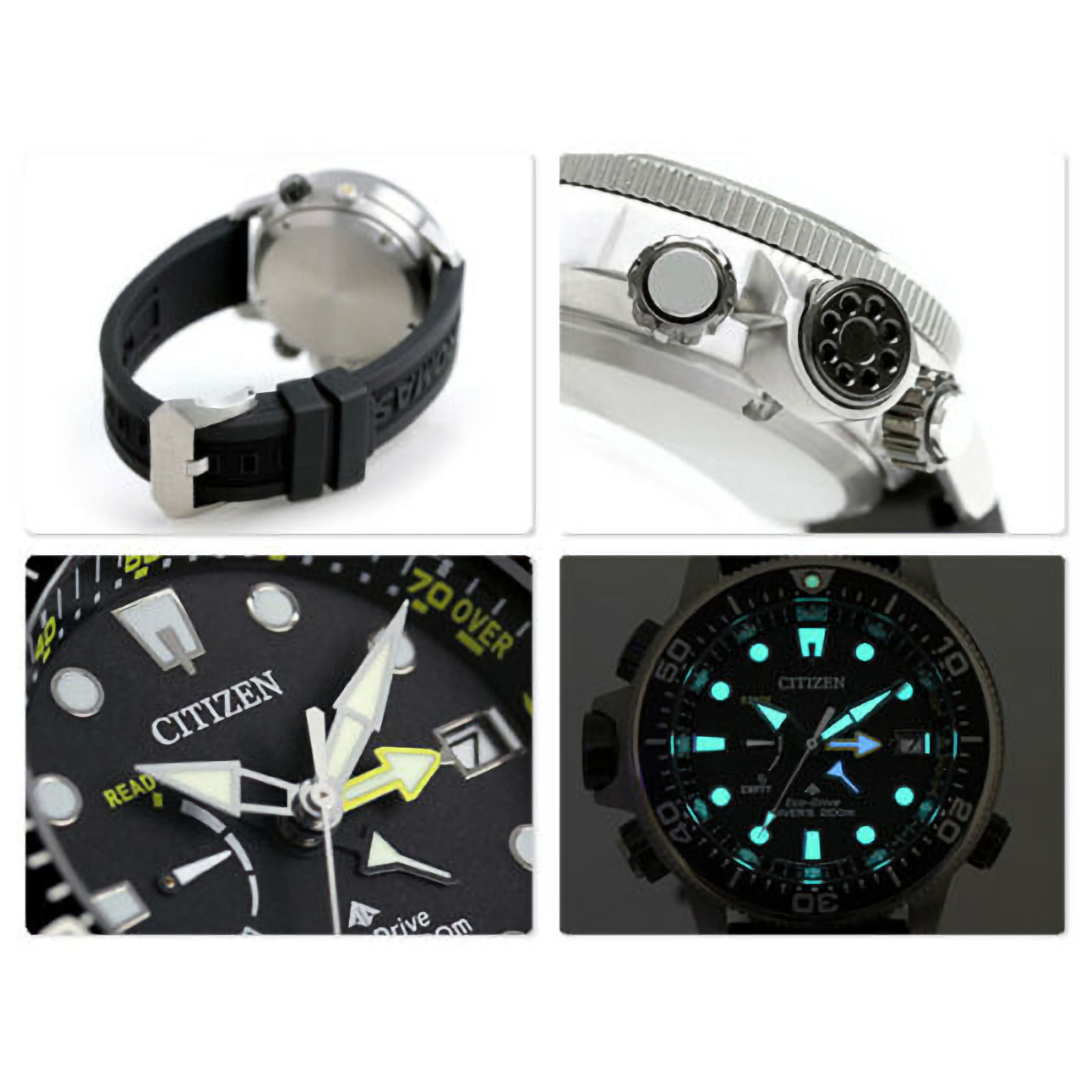 citizen dive watch with depth gauge