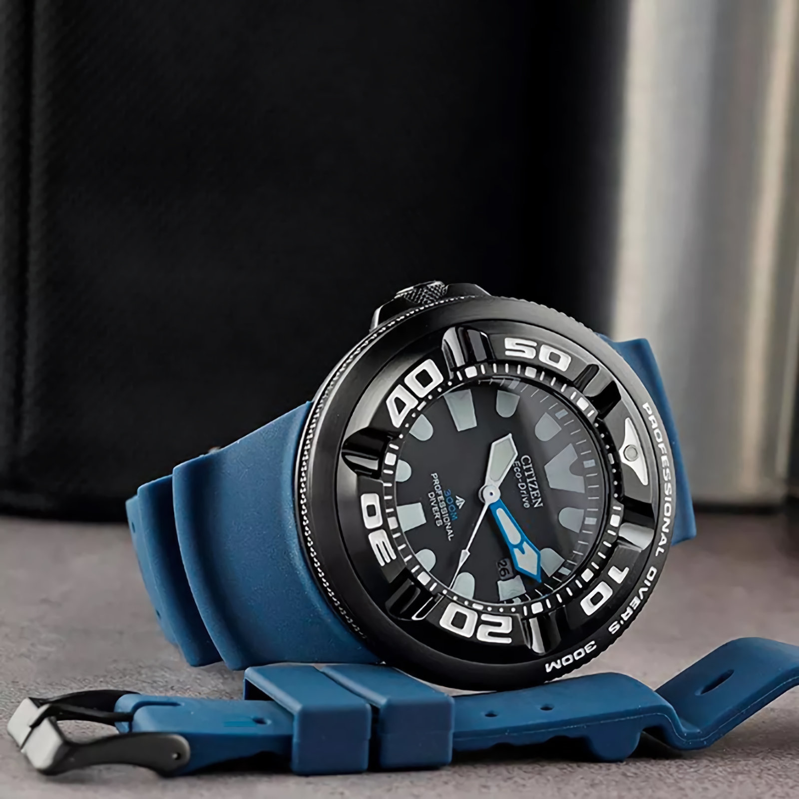 CITIZEN PROMASTER MARINE BJ8055-04E Eco-Drive Date Display 300M