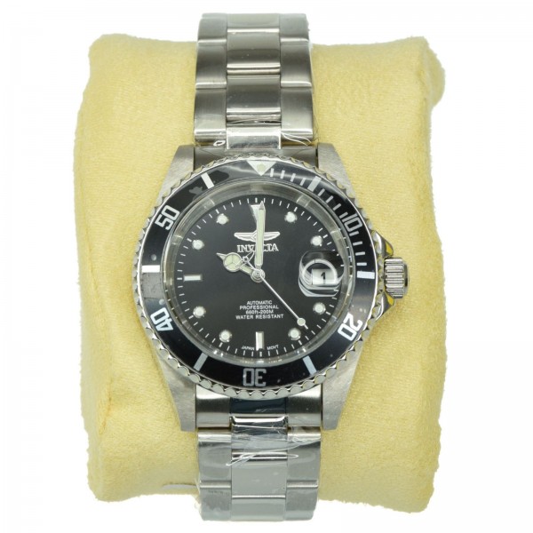 invicta men's pro diver stainless steel automatic watch
