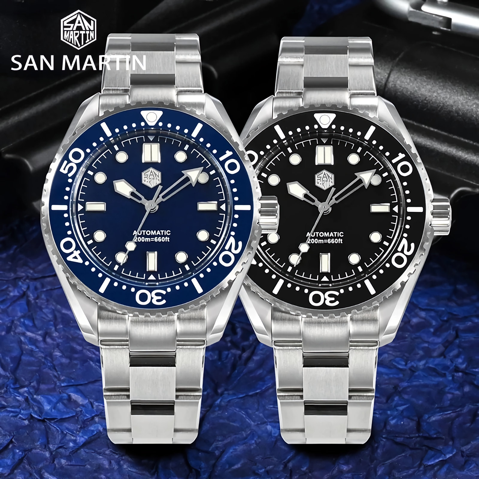 San martin online diver watch