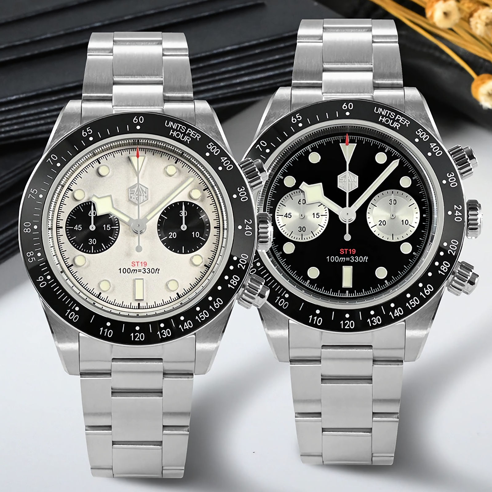 2 dial chronograph clearance