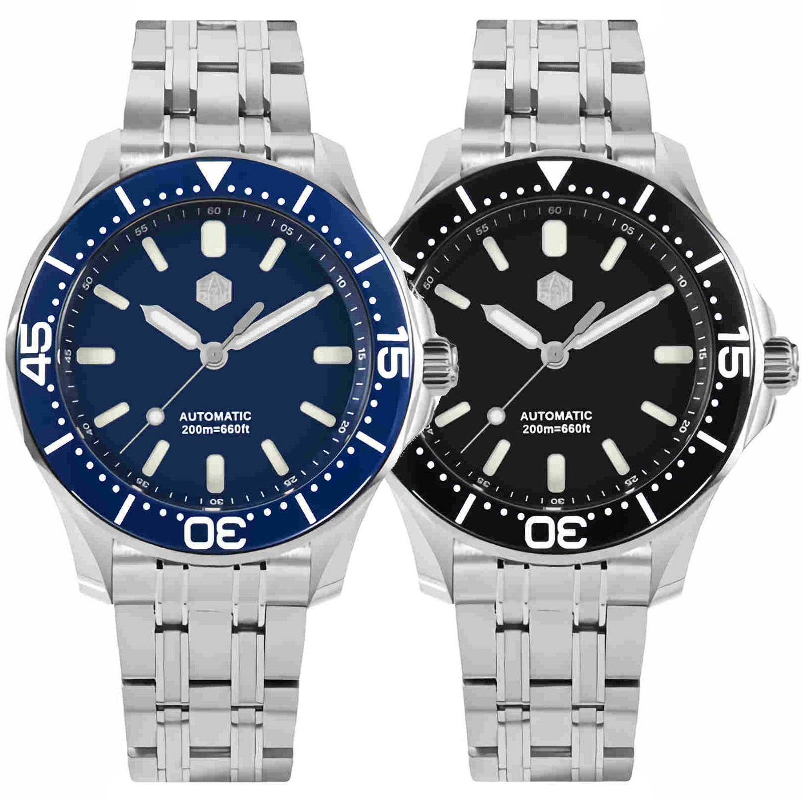 SAN MARTIN SN088-G BB58 Automatic Stainless Steel 41.5mm 20ATM