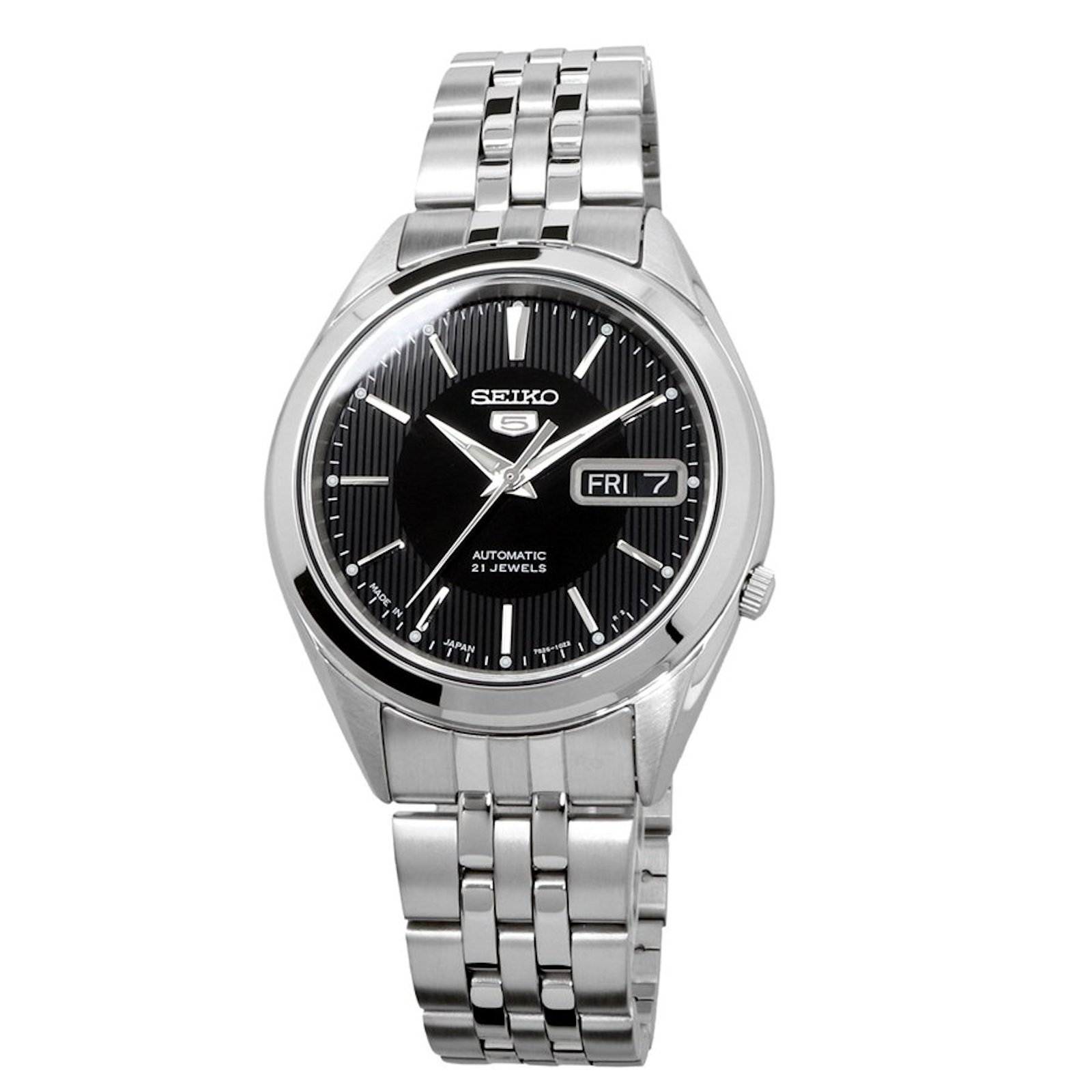 SEIKO 5 SNKL23J1 SNKL23 Automatic 21 Jewels Stainless Steel Japan Made ...