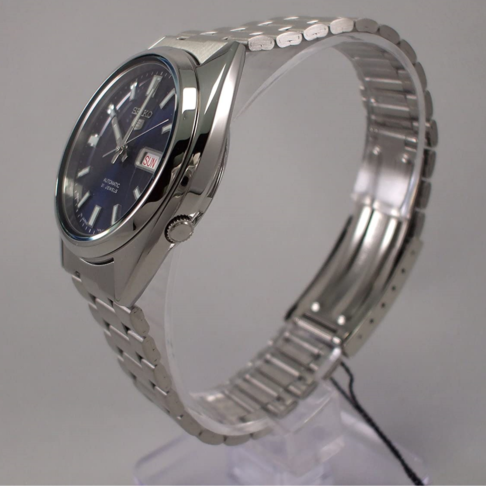 mens seiko 5 automatic watch snxs77