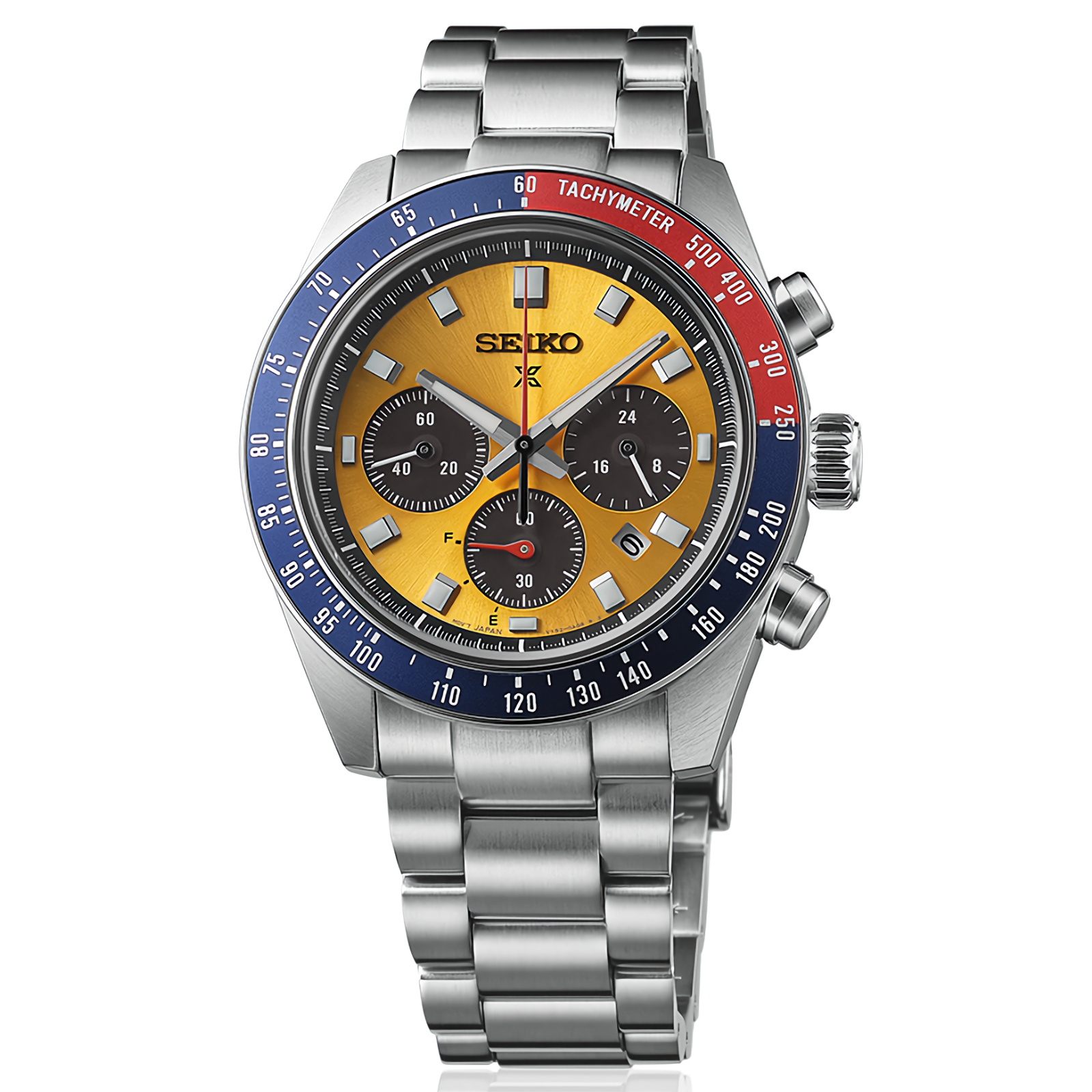 SEIKO SpeedTimer ブラック/ブルー/オレンジ seiko-prospex-speedtimer-