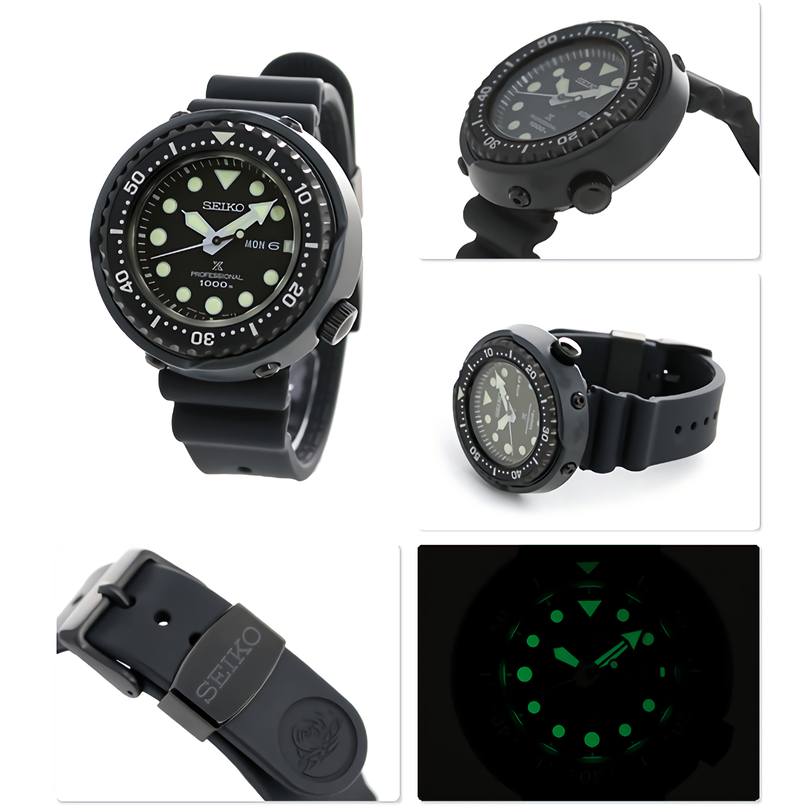 SEIKO Prospex Tuna S23631J1 1975 Professional Diver Black