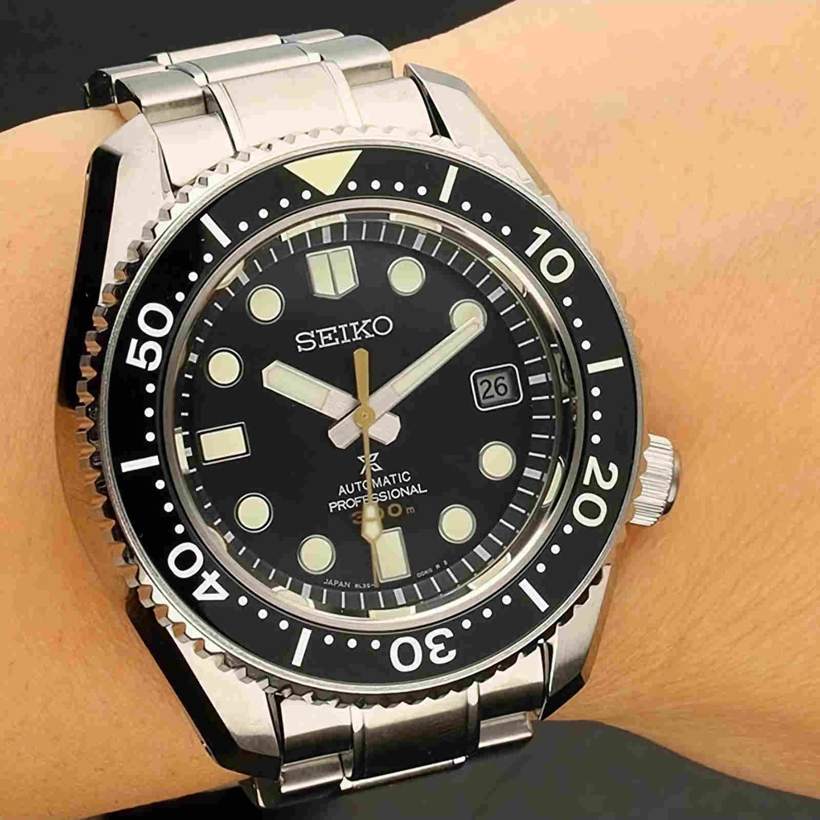 SEIKO Prospex Marinemaster SLA021J1 Automatic Stainless Steel Men s Diver Watch