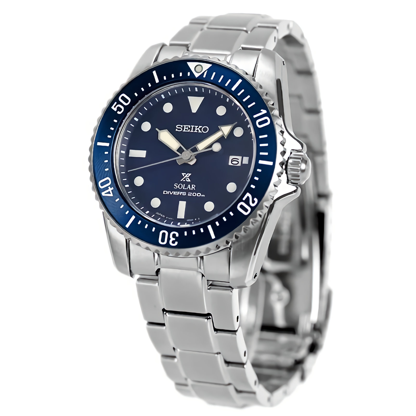 SEIKO Prospex Solar Diver's 200m 本体 SEIKO Prospex SNE585P1 Compact Solar Diver Scuba 200M Blue Dial