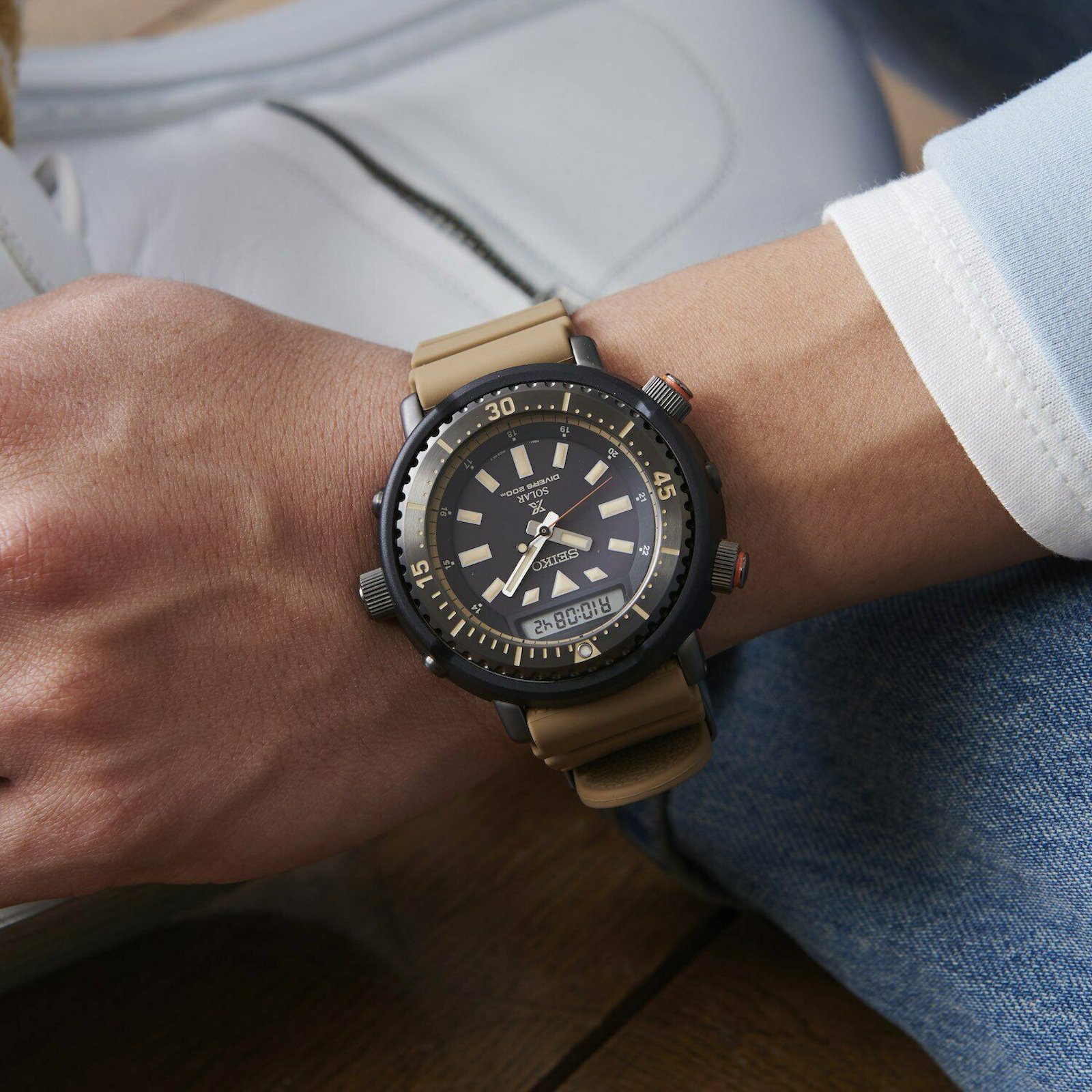 seiko solar arnie