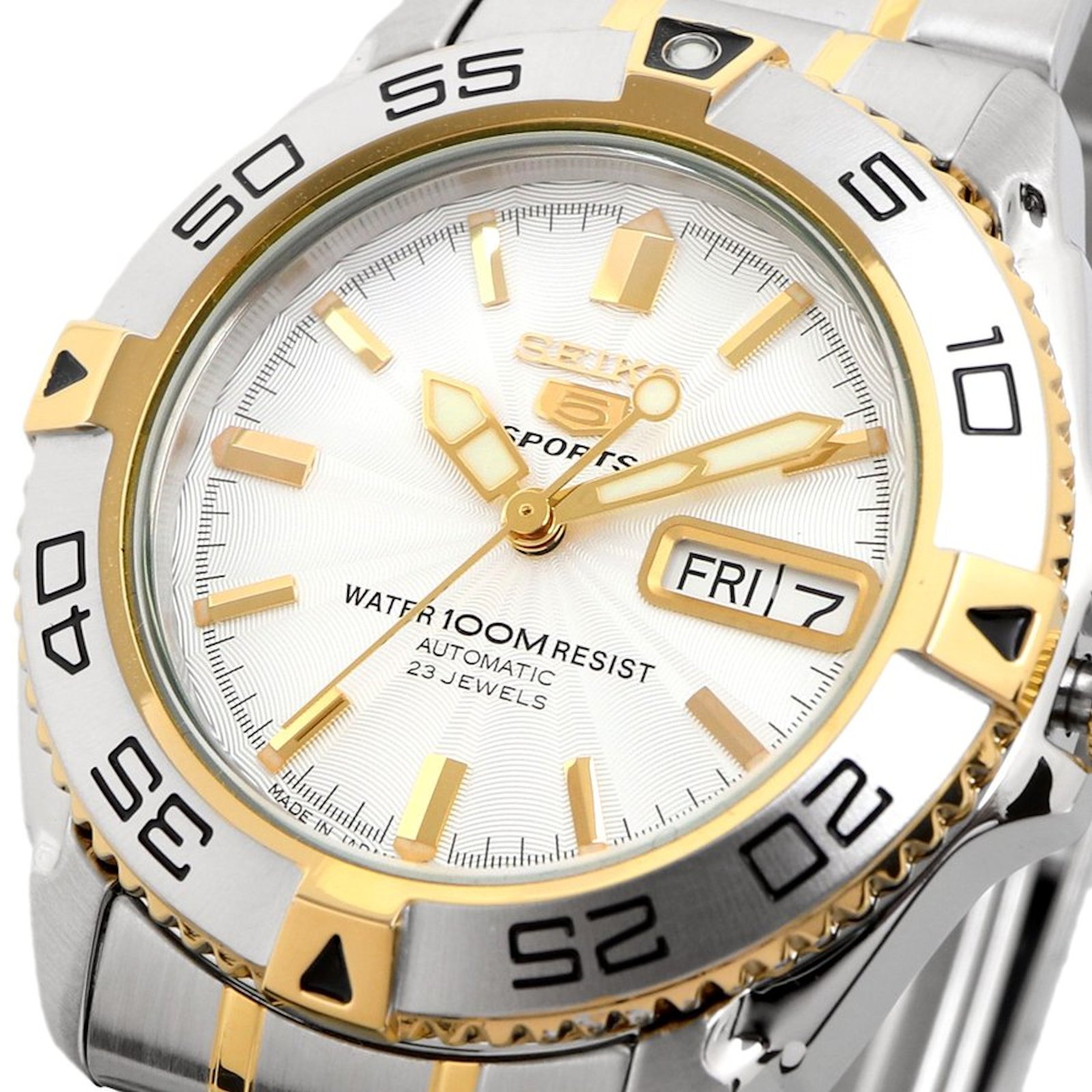 seiko automatic 23 jewels made in japan