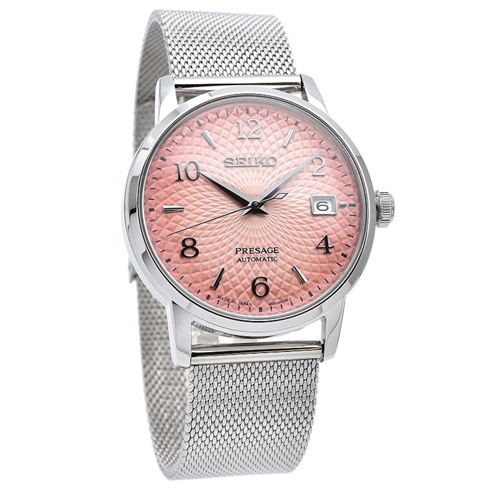 SEIKO Presage SRPE47J1 Cocktail Tequila Pink Automatic Japan Made INT'L WARRANTY 4954628235220