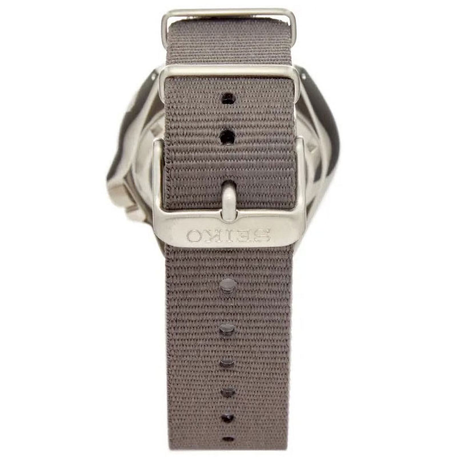 men's automatic 5 sports gray nylon strap watch 40mm