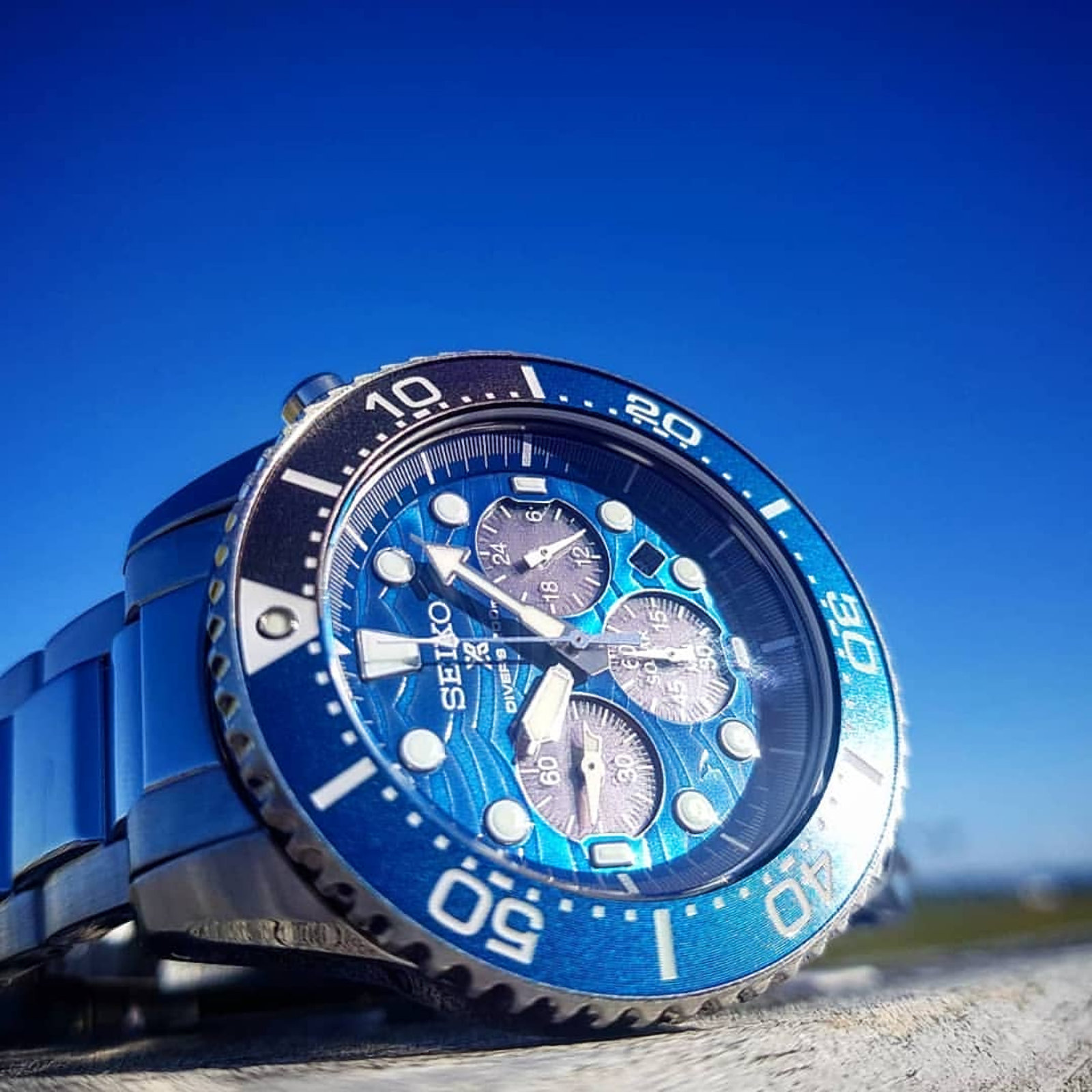 seiko prospex save the ocean chronograph